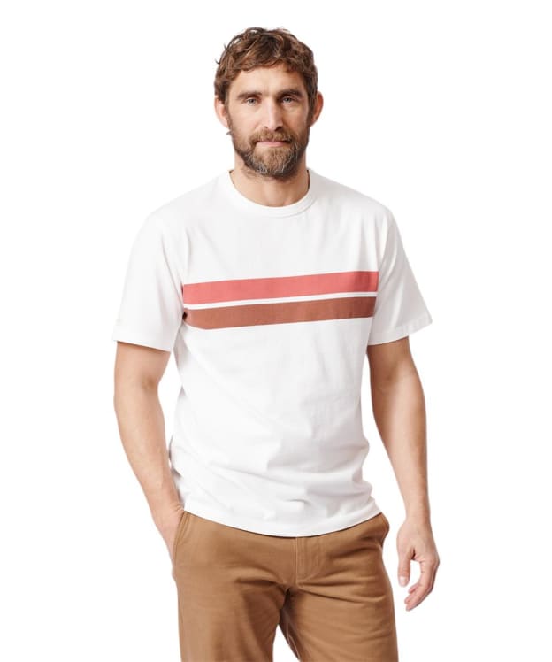 Men's Aubin Santon Relaxed T-Shirt - Chest Stripe