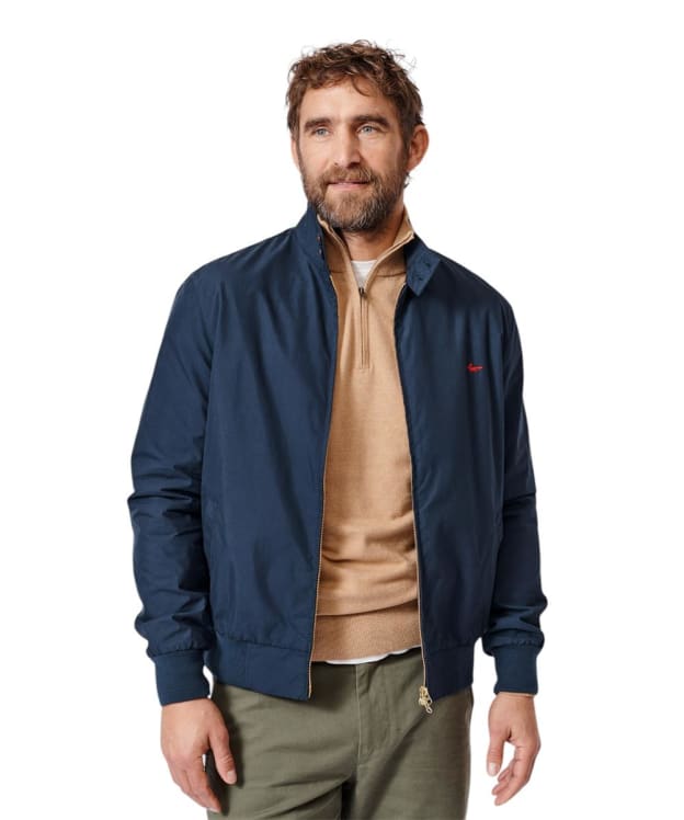 Men's Aubin Authorpe Harrington Jacket - Navy