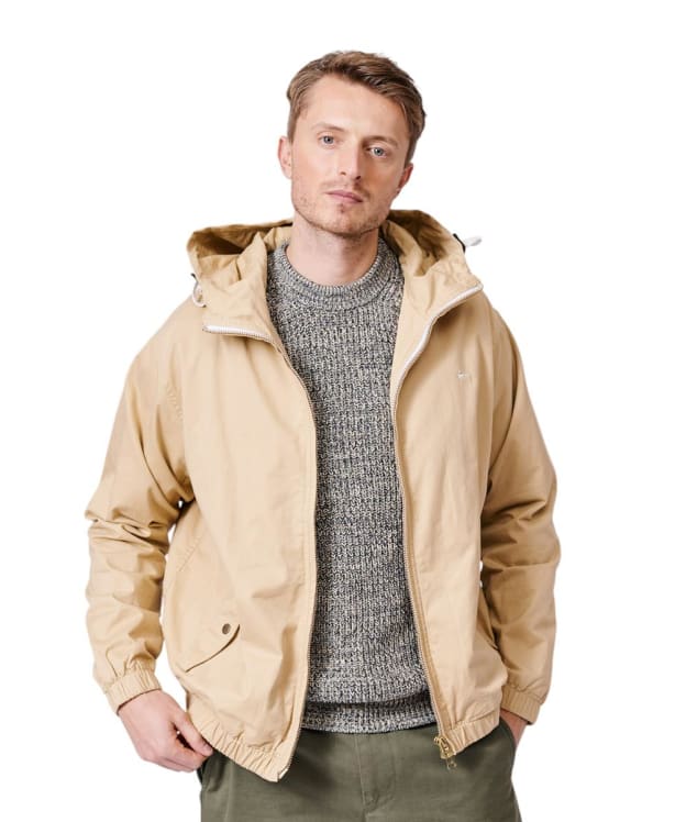 Men's Aubin Kirkmond Cotton Windcheater Jacket - Stone