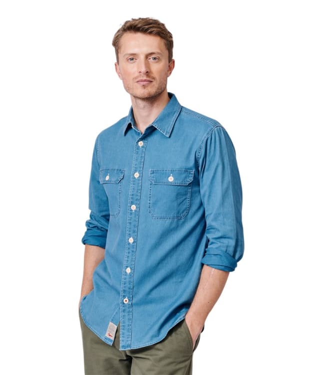 Men's Aubin Foston Denim Shirt - Indigo