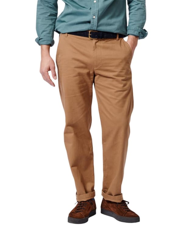 Men's Aubin Ormsby Selvedge Chino - Toffee