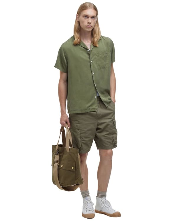 Barbour Transport Carry All Tote Bag - Dusky Green