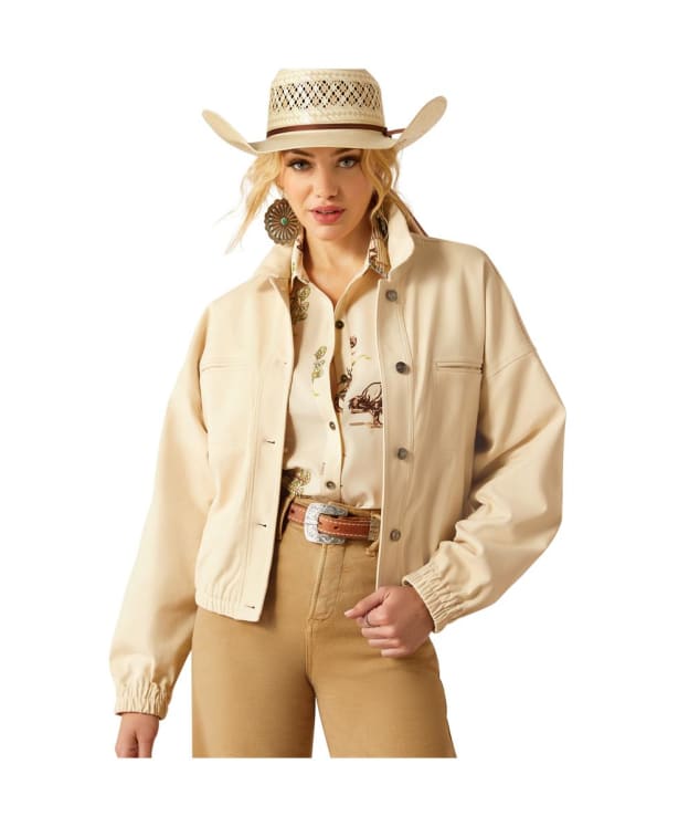 Women's Ariat Robyn Cotton Twill Jacket - Summer Sand