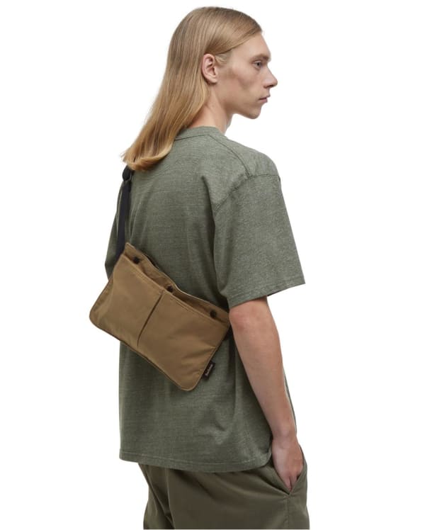 Barbour Transport Sacoche Crossbody Bag - Golden Khaki