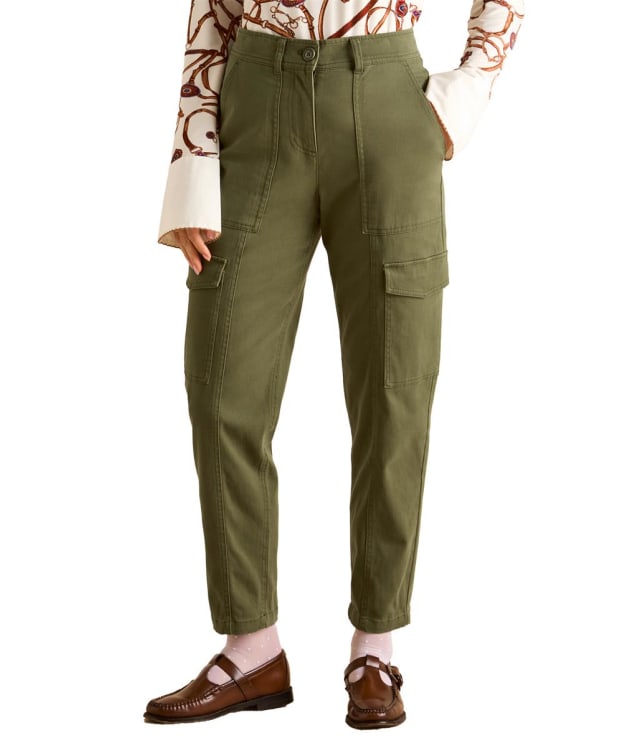 Women's Joules Cargo Trousers - Khaki