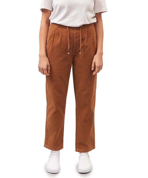 Women’s Passenger Clothing Compass Recycled Corduroy Trousers - Coconut