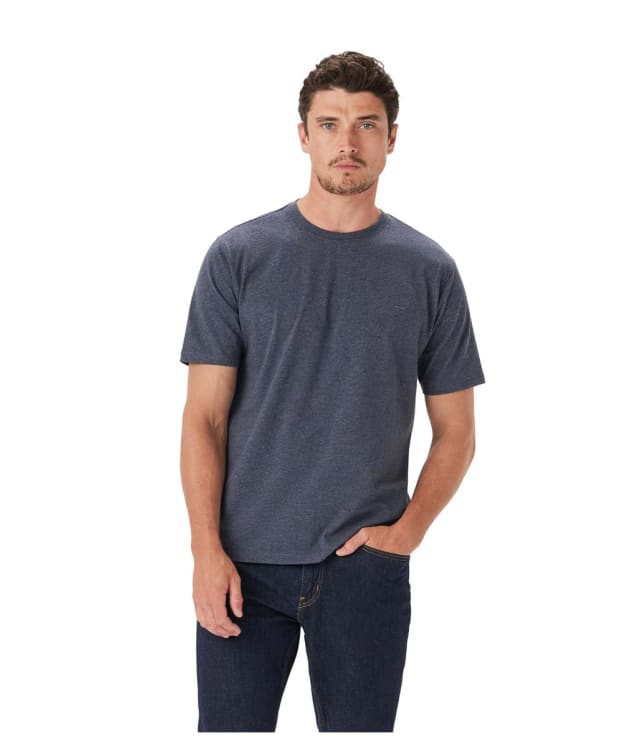 Men's R.M. Williams Parson T-Shirt - Dark Blue Marl