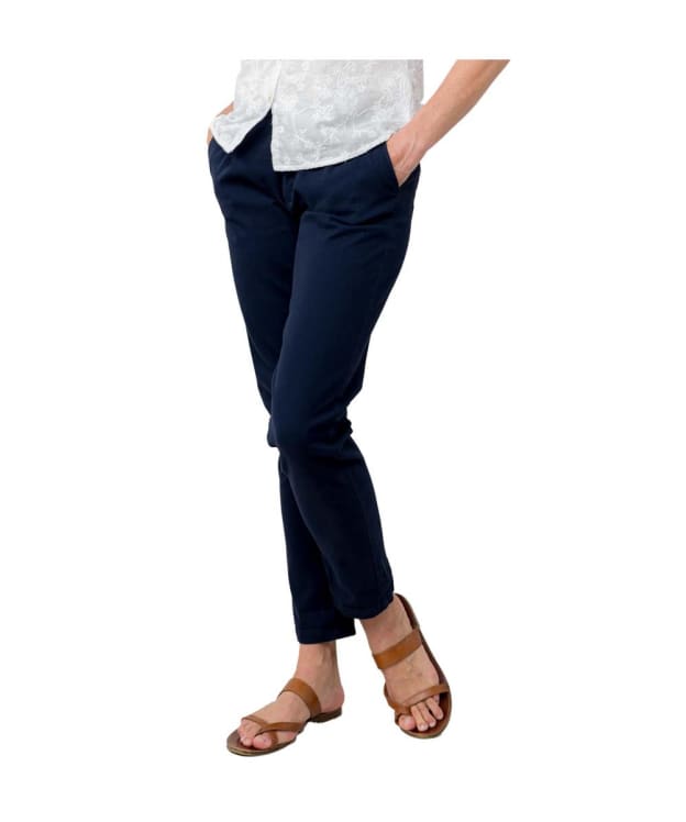 Women's Lily & Me Breaker Twill Trousers - Navy