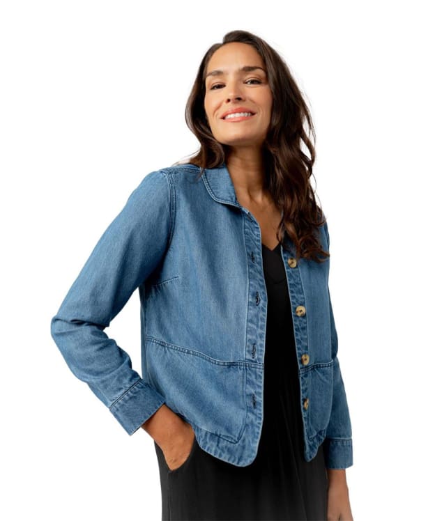 Women's Lily & Me Westerly Denim Jacket - Denim