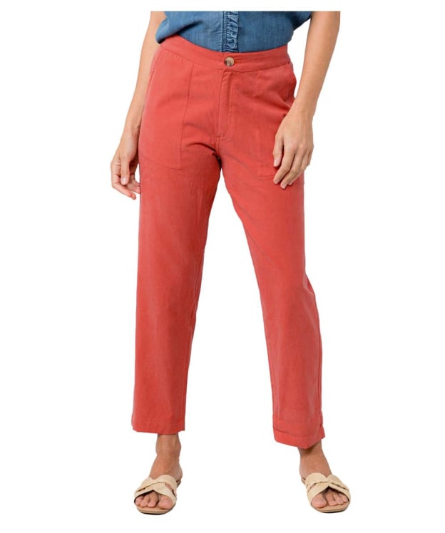 Women's Lily & Me Brean Trousers - Earth Red