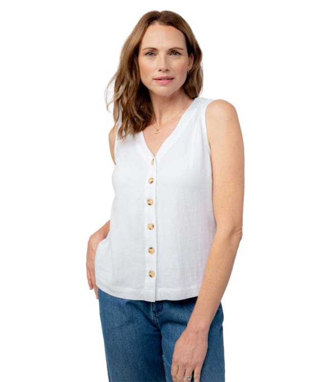 Women’s Lily & Me Allium Vest - White