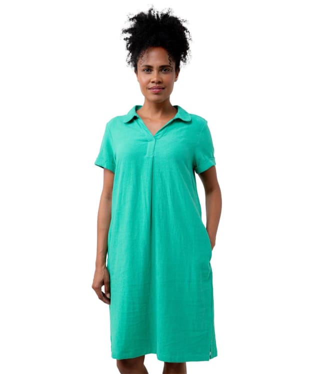Women's Lily & Me Lavender Collared Dress - Green