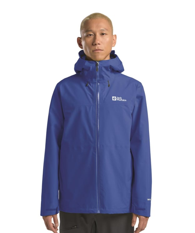 Men's Jack Wolfskin Highest Peak 3L Jacket - Vibrant Blue