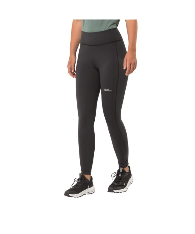 Women's Jack Wolfskin Klintal Tights - Black
