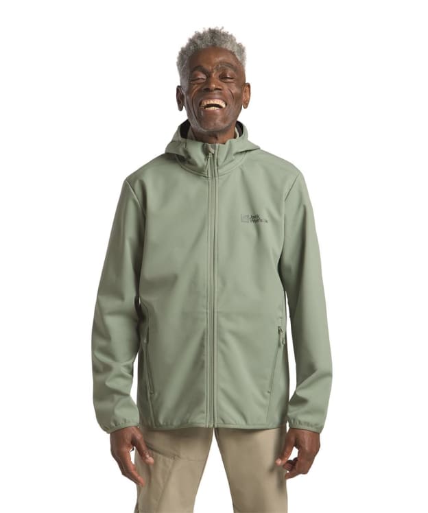 Men's Jack Wolfskin Bornberg Hoody - Eucalyptus