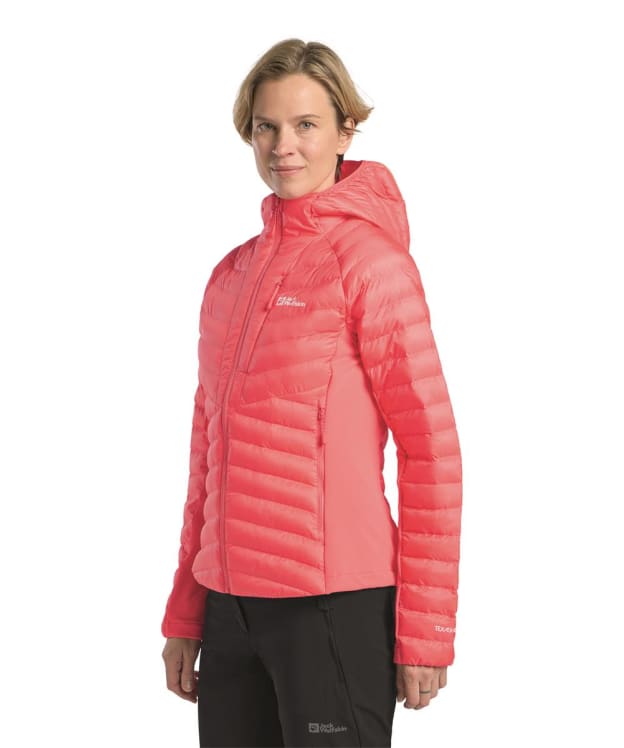 Women's Jack Wolfskin Routeburn Pro Insulated Jacket - Sunset Coral
