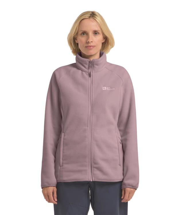 Women's Jack Wolfskin Moonrise Full Zip Polartec® Fleece - Wild Blossom