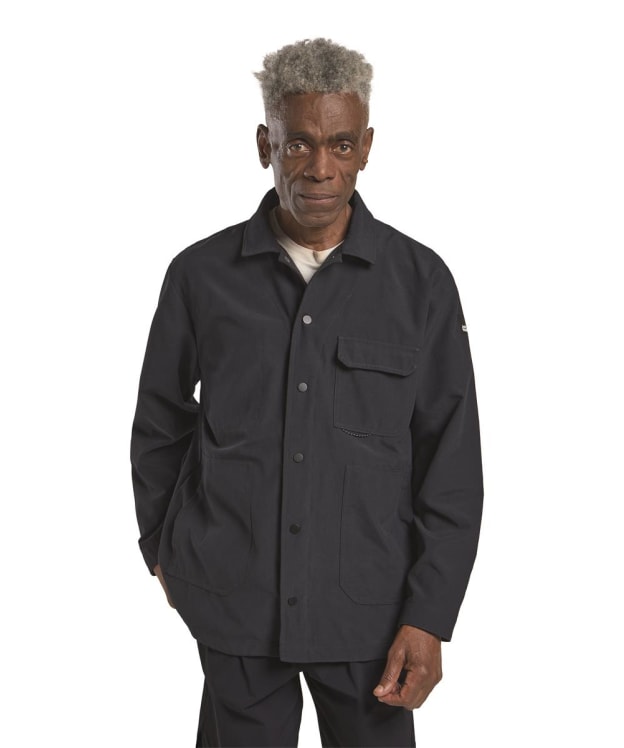 Men's Jack Wolfskin Terracade Overshirt - Dark Navy