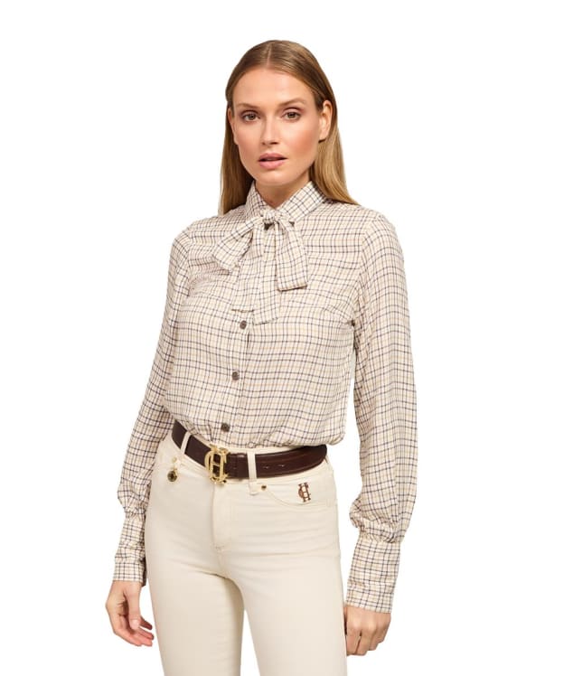 Women's Holland Cooper Heritage Shirt - Cheltenham Camel Check