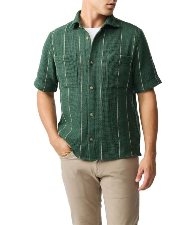 Men's Rodd & Gunn Point Break Woven Short Sleeve Shirt - Moss
