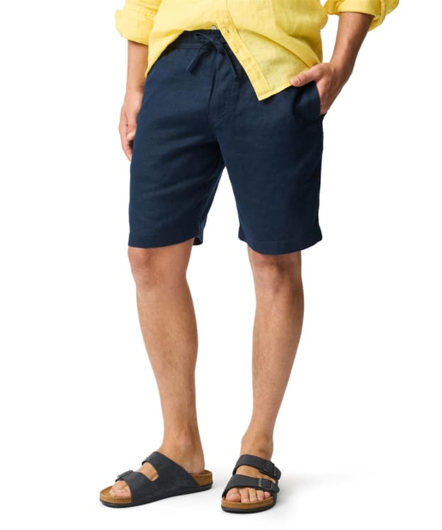 Men's Rodd & Gunn Linen 9" Resort Shorts - Navy