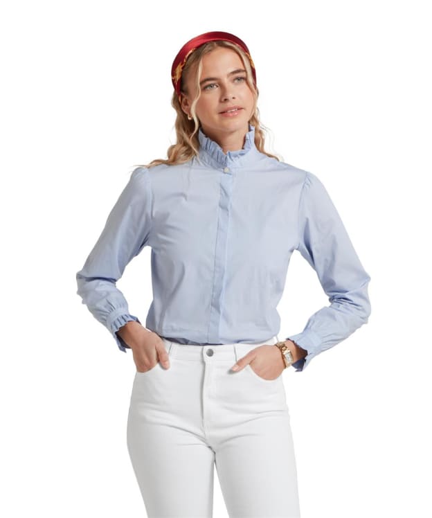 Women’s Schöffel Fakenham Long Sleeve Shirt - Pale Blue