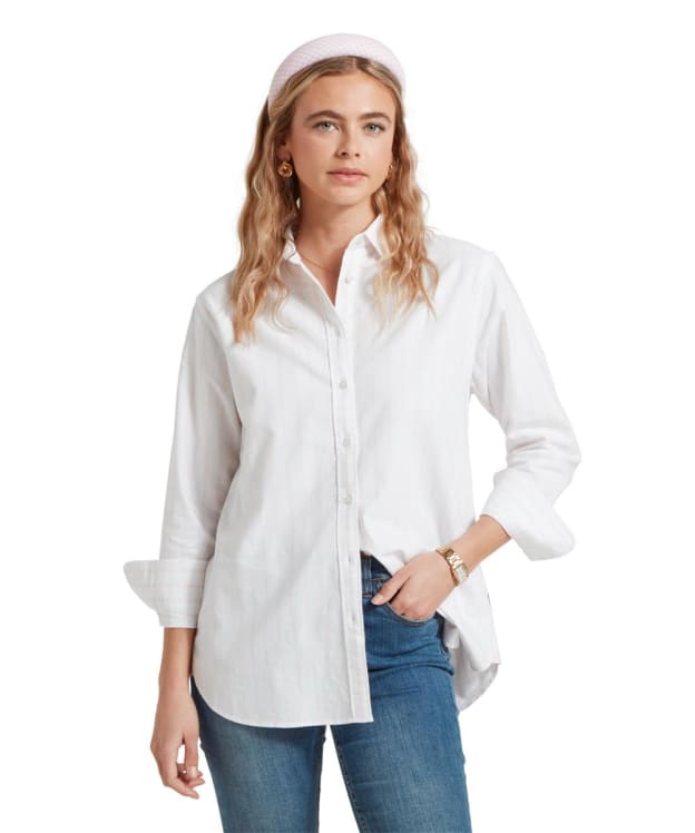 Women's Schöffel Walberswick Oxford Shirt - Pink Stripe