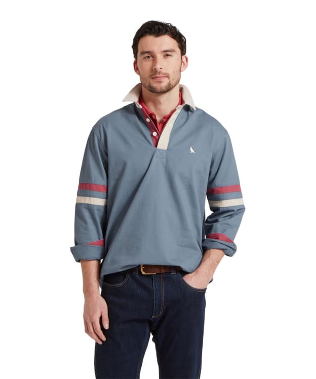 Men's Schöffel Truro Deck Shirt - Dark Pigeon Blue