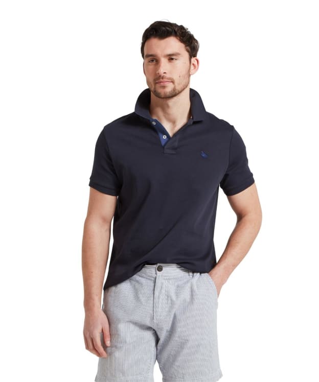 Men's Schöffel St Ives Jersey Polo Shirt - Navy