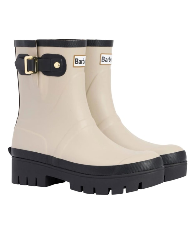 Women's Barbour Raelynn Welly - Light Sand / Black