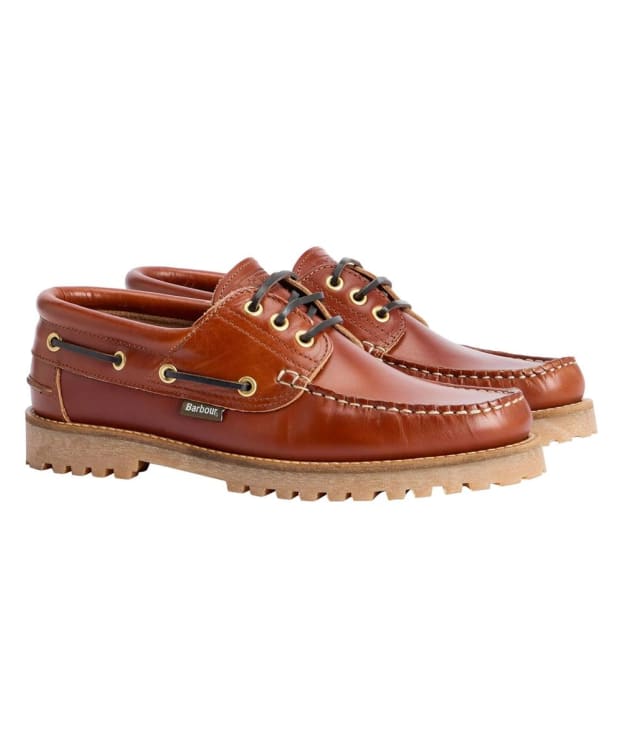 Men's Barbour Deck Boat Shoe - Tan