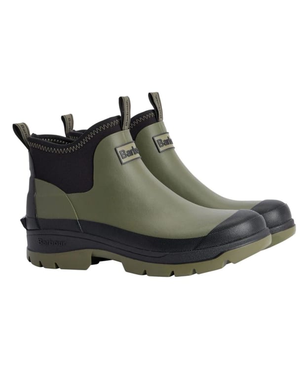 Men's Barbour Ridge Welly - Uniform Green