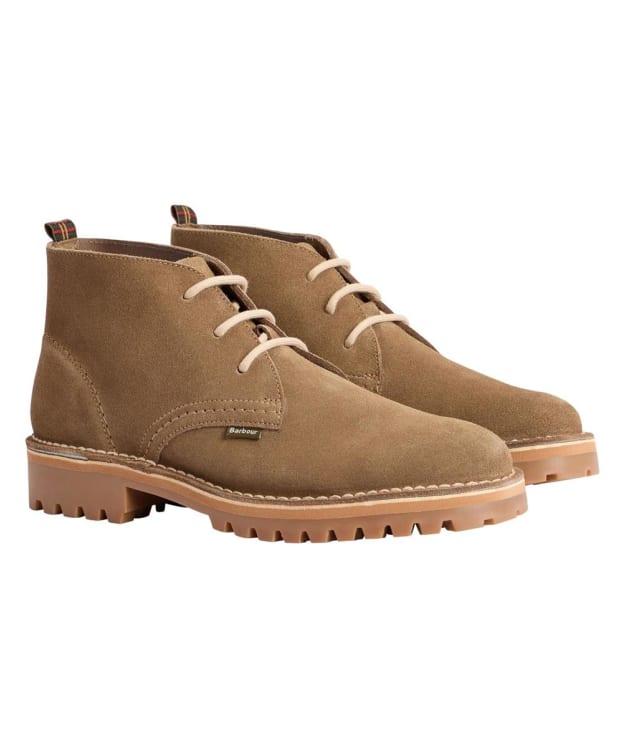 Men's Barbour Hobart Chukka Boots - Desert Suede
