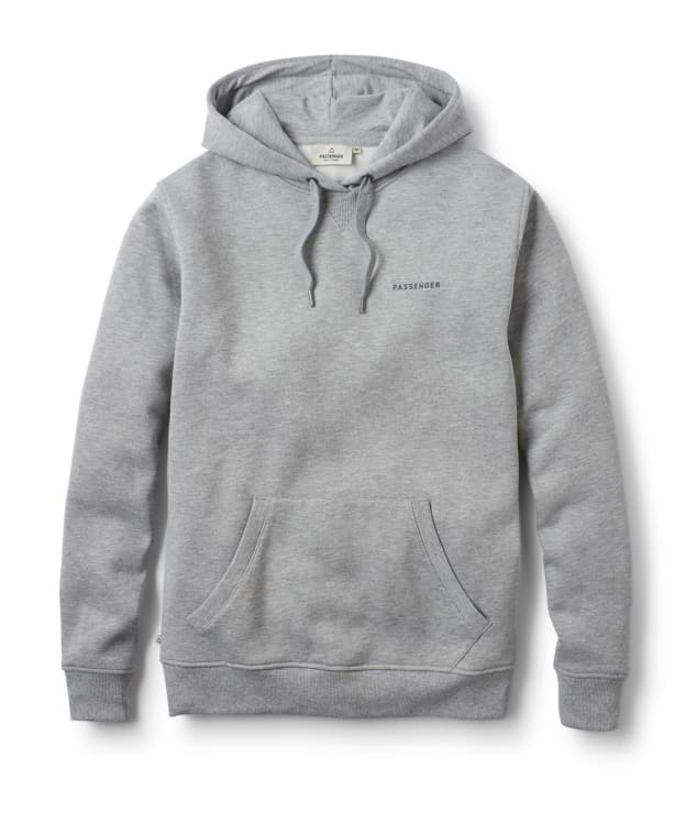 Men’s Passenger Clothing Made To Roam Hoodie - Grey Marl