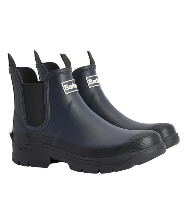 Men’s Barbour Nimbus Chelsea Wellington Boots - Navy
