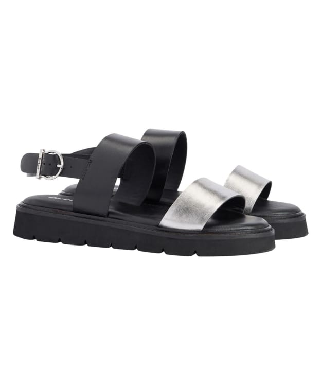 Women's Barbour Harewood Sandal - Black / Pewter