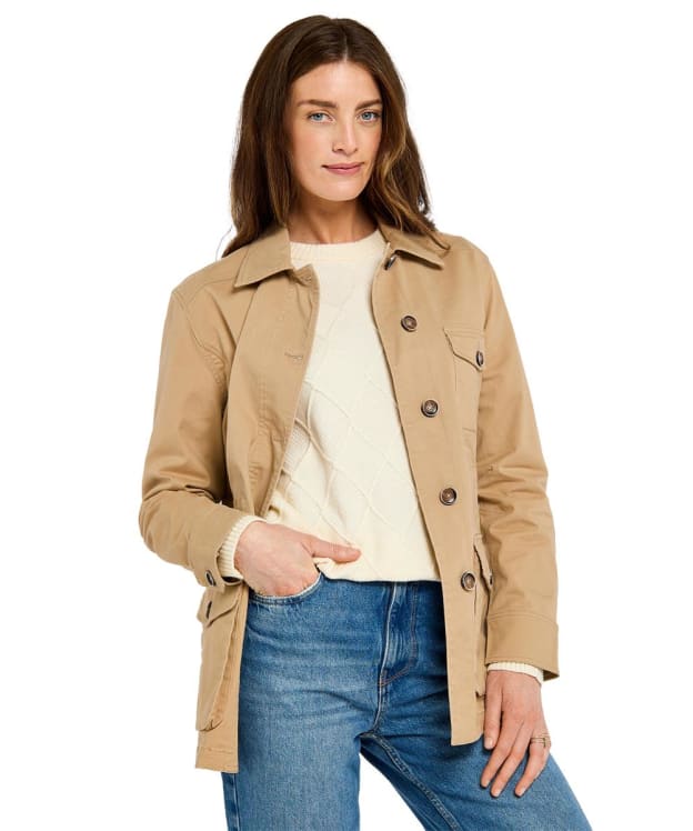 Women's Dubarry Hudson Chino Field Jacket - Sand