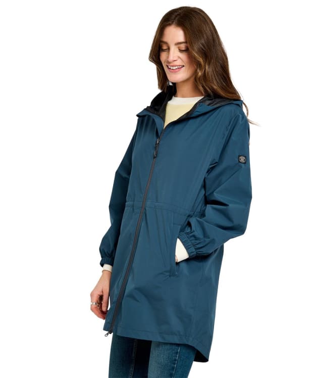 Women's Dubarry Brookside Lightweight Waterproof Rain Mac - Atlantic