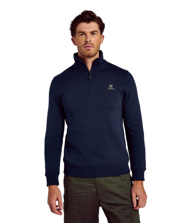 Men's Dubarry Boyce 1/4 Zip Sweatshirt - Navy