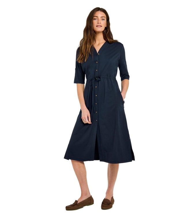 Women's Dubarry Hanlon Midi Length Shirt Dress - Navy