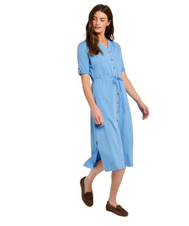 Women's Dubarry Hanlon Midi Length Shirt Dress - Azure Blue