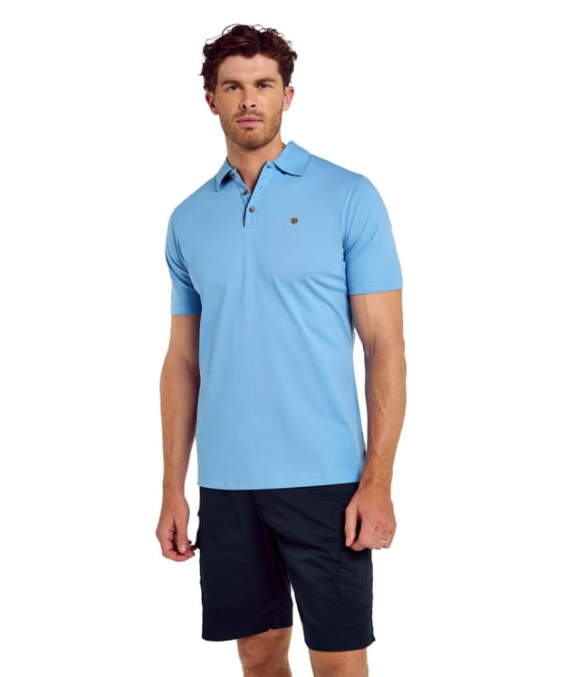 Men's Dubarry Kilmurray Short Sleeve Polo Shirt - Azure Blue