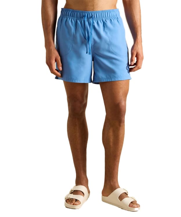 Men's Joules Rugby Swim Shorts - Blue