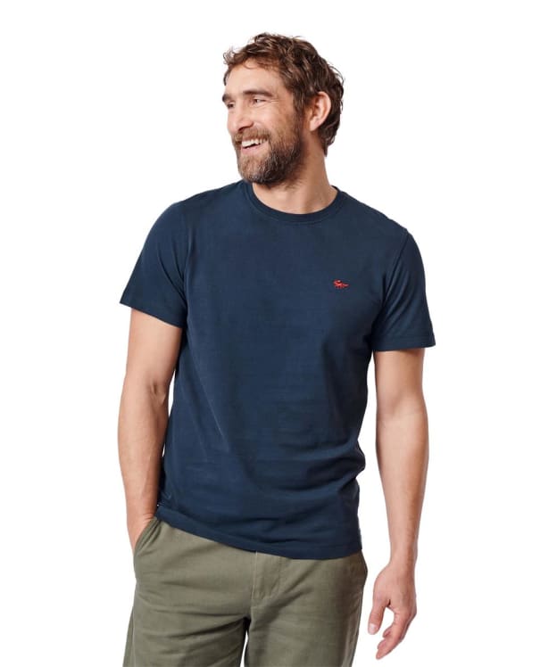 Men's Aubin Organic Cotton T-Shirt - Navy