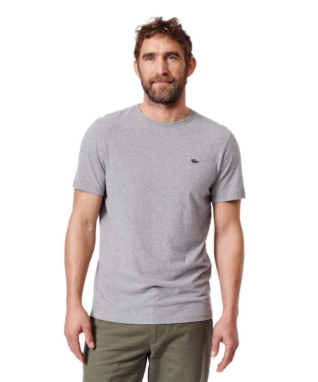 Men's Aubin Organic Cotton T-Shirt - Grey Marl