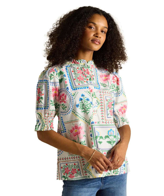 Women’s Joules Elle Blouse - Mosaic Floral