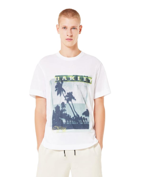 Men's Oakley Sunset Palms T-Shirt - White