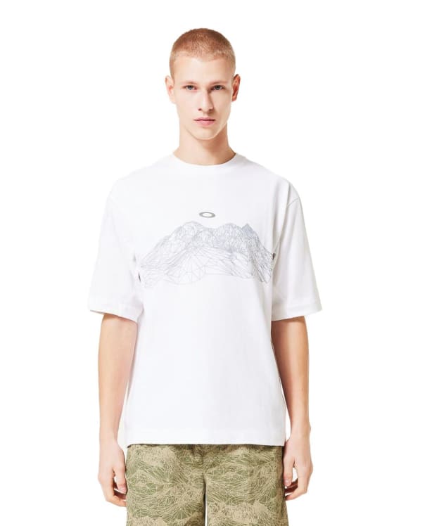 Men's Oakley Wired Mountain Scape T-Shirt - White