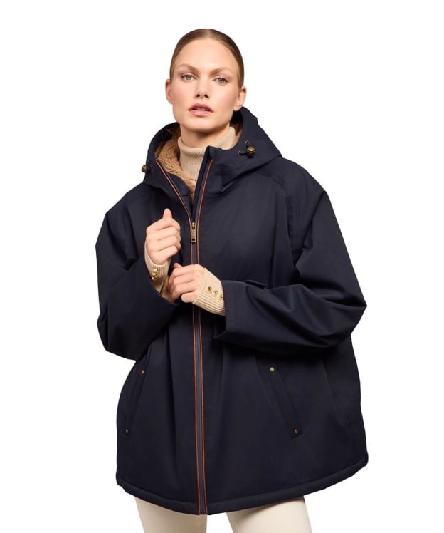 Women's Holland Cooper One-Size Waterproof Jacket - Ink Navy