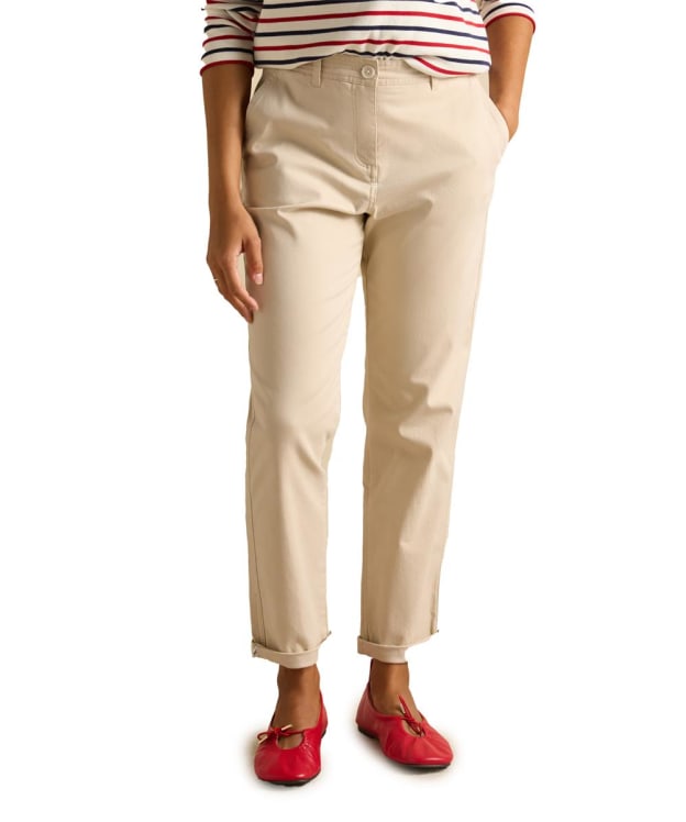 Women’s Joules Slim Fit Chino Trousers - Sand
